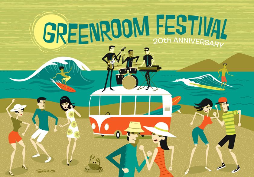 ポップアートの巨匠 SHAGがGREENROOM FESTIVALで来日!日本に向けたアートプロジェクト始動