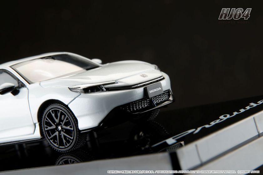 「Hondaプレリュード2025」の1/64スケールミニカー(約6.5cm)が登場!2025年7月31日(木)より予約受付開始