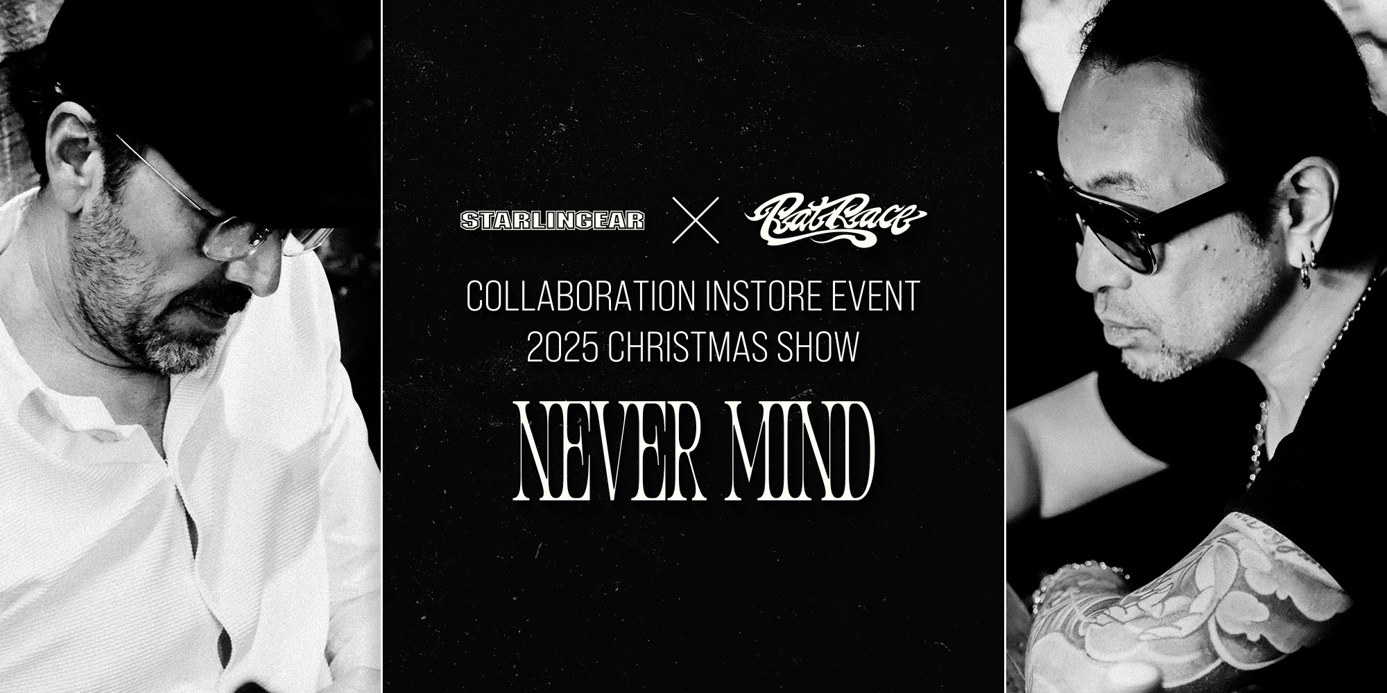 STARLINGEAR×RatRace 夢のコラボレーションが実現！限定アイテムを発売