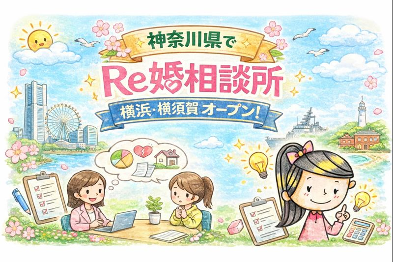 横浜・横須賀に「Re婚相談所」オープン、 神奈川県の離婚リスクに寄り添う専門窓口強化
