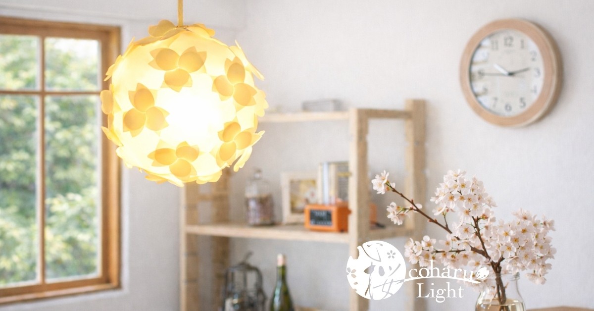 冬〜春限定『組立式 桜ライト・ランプシェードまとめ割り』キャンペーン開始