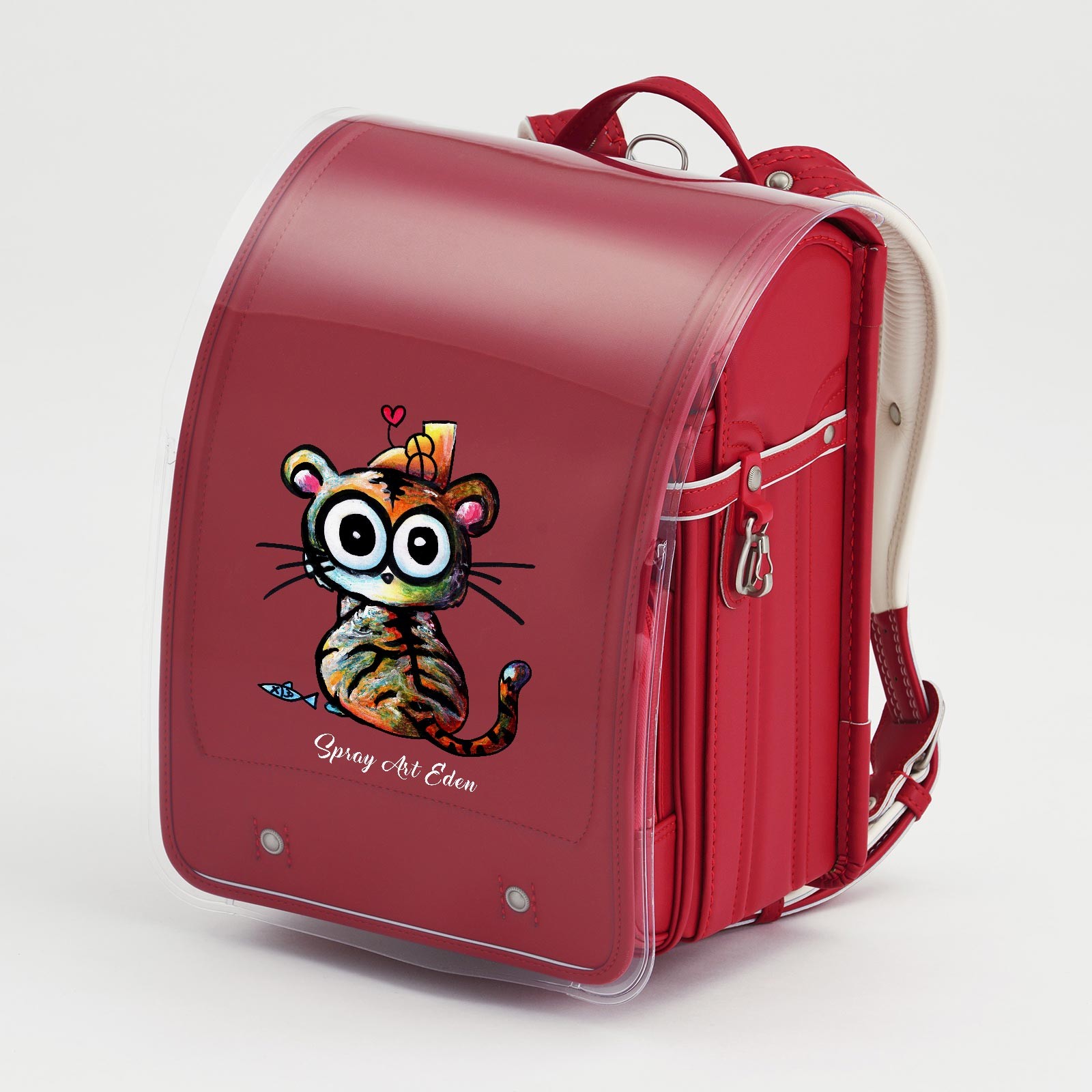 スプレーアートが彩るランドセル - 村瀬鞄行×スプレーアートエデンのコラボカバーが1月27日発売(受注受付開始)