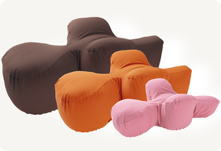 繰り返し洗えて、リラクッションをいつまでも清潔にリラクッション用カバーの新色が新登場