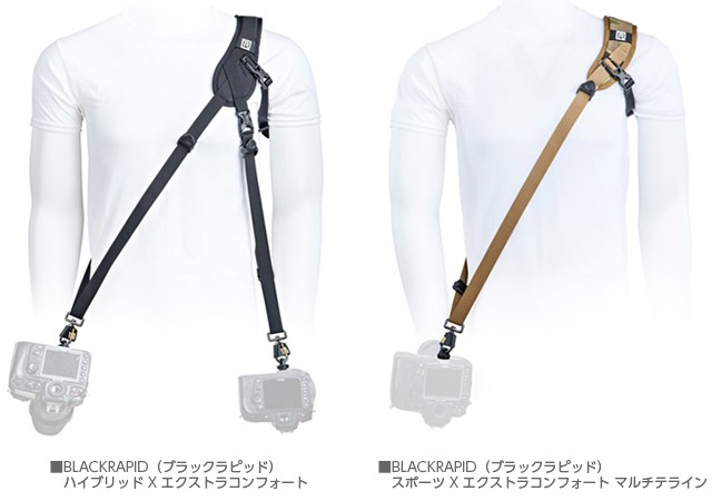 速写と快適さを兼ね備えたストラップを提供するブランド「ブラックラピッド（BLACKRAPID）」よりカメラハーネスなど2種をリニューアル発売！