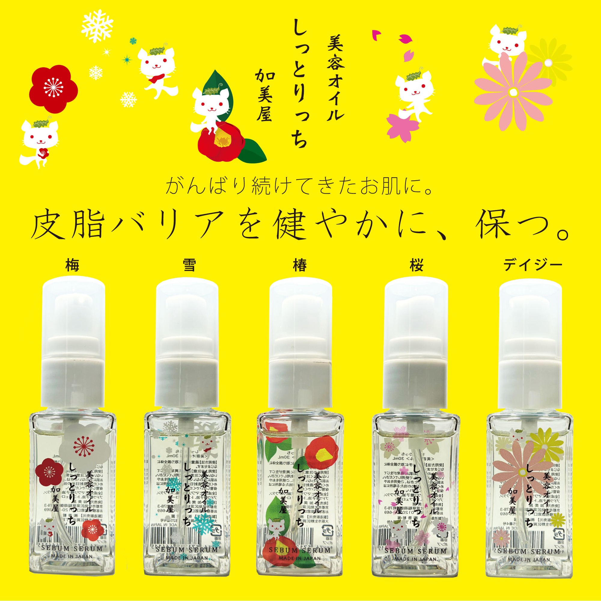 あぶらとり紙が要らない皮脂不足肌に。油分を補う「しっとりっち」