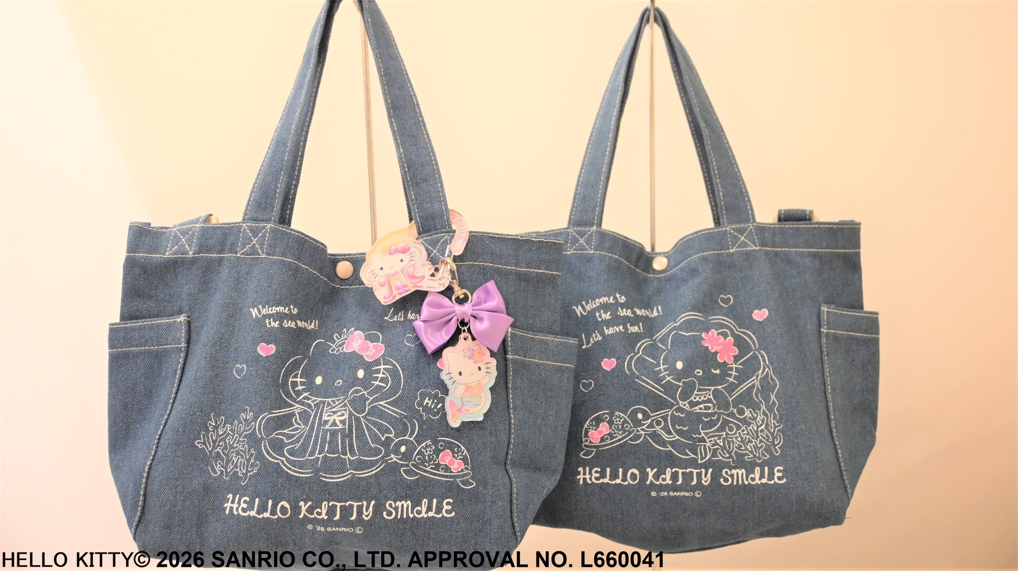 ここでしか出会えない人魚の衣装を着たハローキティ「HELLO KITTY SMILE」限定 新作グッズ3月14日より発売！