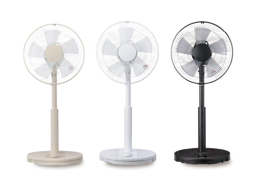全操作をワンボタンで完結する、究極の扇風機が登場「ワンボタンDCリビング扇風機」を2026年4月上旬に発売