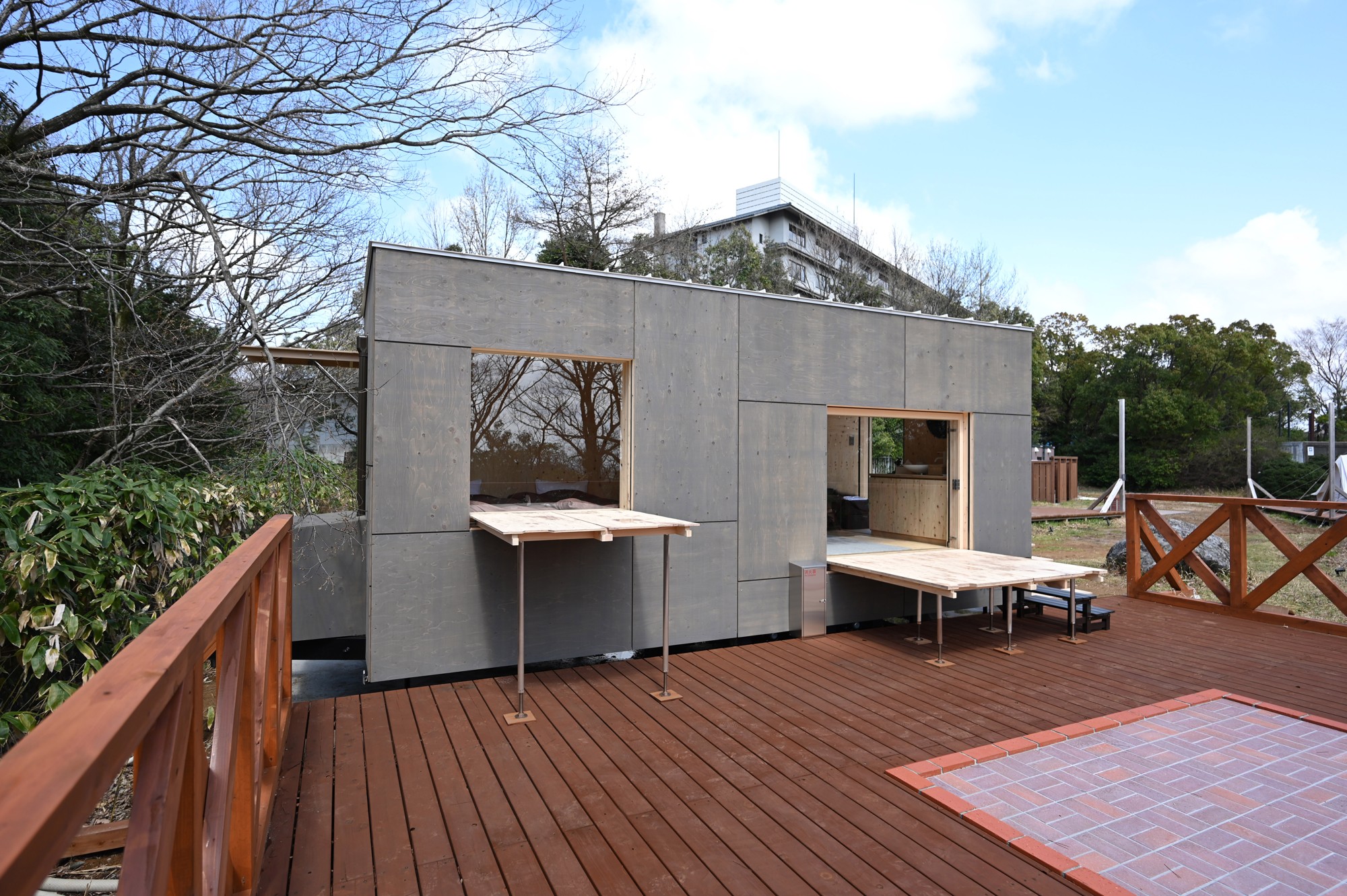 Premium 青雲閣のグランピングエリアにスノーピーク「住箱」2026年5月27日（水） 追加導入決定