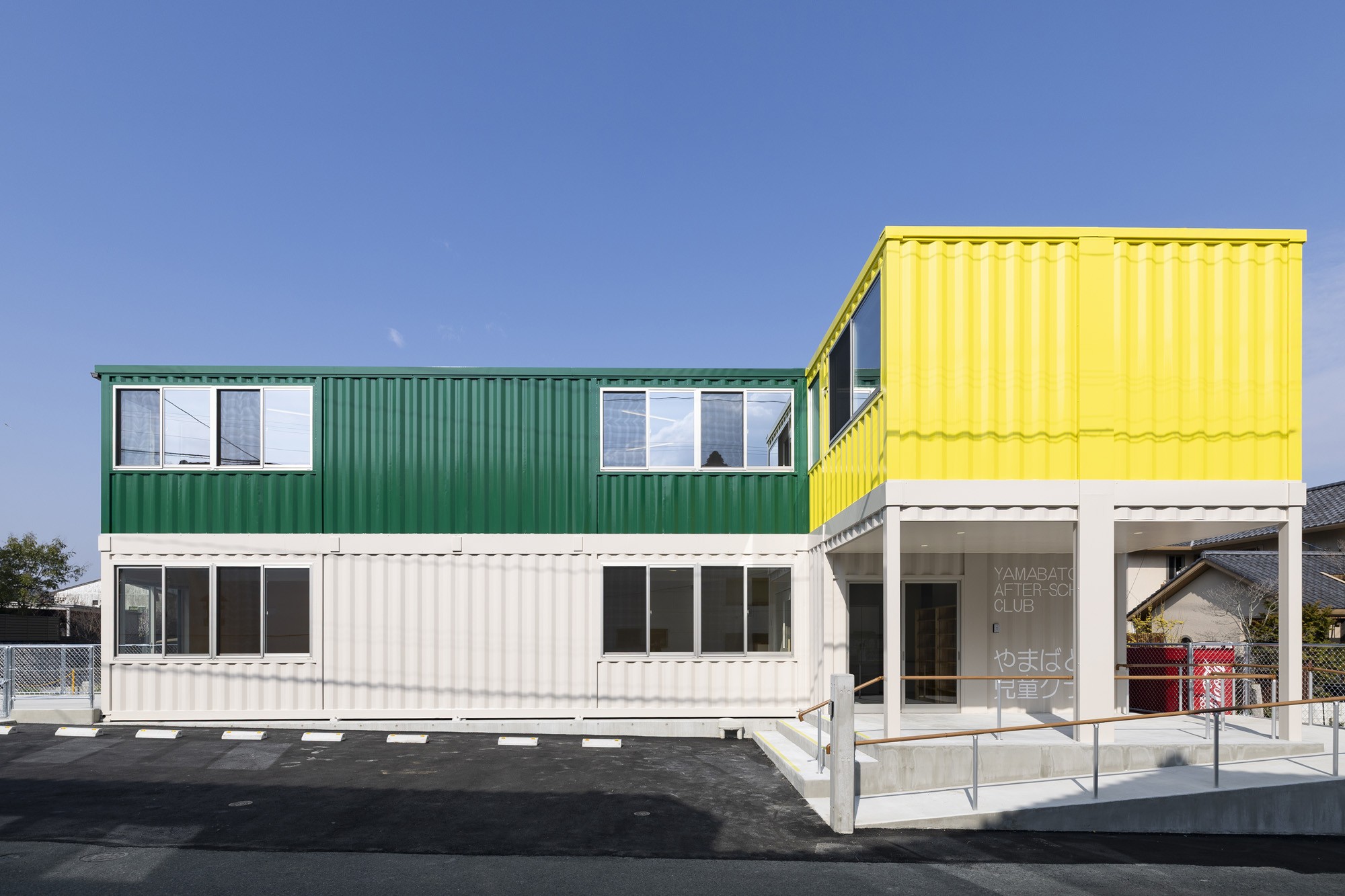 コンテナ建築で公共施設の新しい形を提案。福岡県篠栗町の児童クラブ分館が竣工、2026年4月より利用開始
