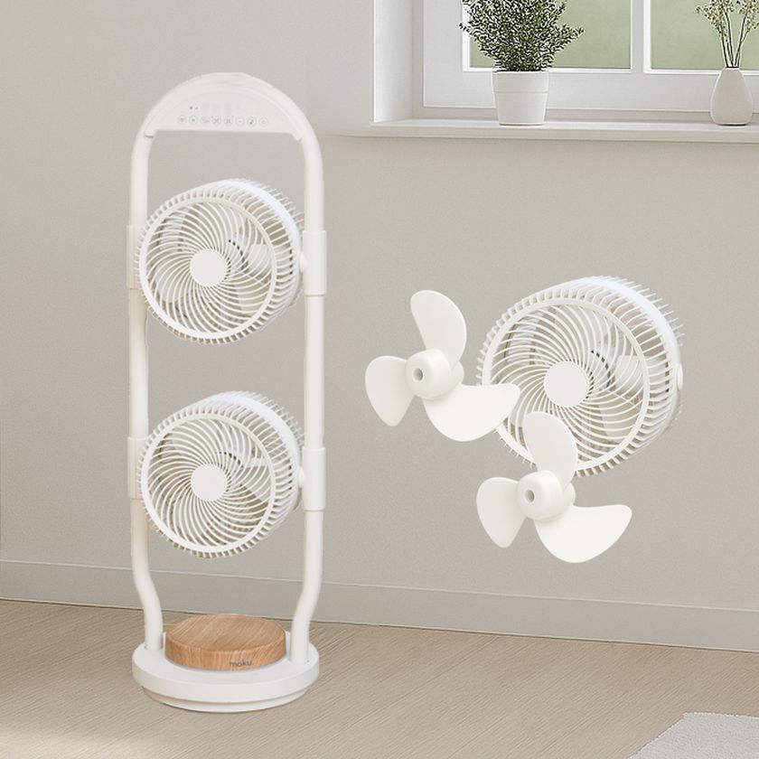 扇風機革命！風を重ねるという答え「moku.　ダブルマルチファン」新発売