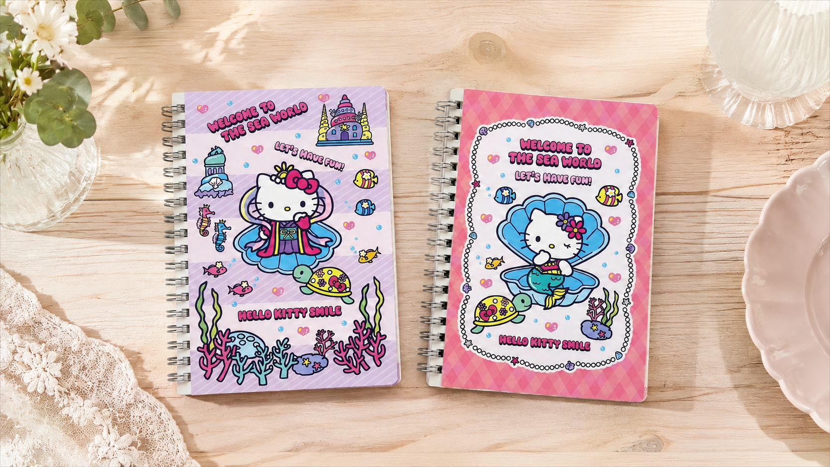 日常のそばに、いつもハローキティ グッズを♪HELLO KITTY SMILE　新作ステーショナリー2種 7月25日より順次発売！