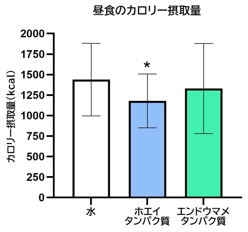 運動後のタンパク質補給に新たな選択肢～エンドウマメタンパク質が、食事量を維持しながら1日のタンパク質摂取量確保に有用な可能性～