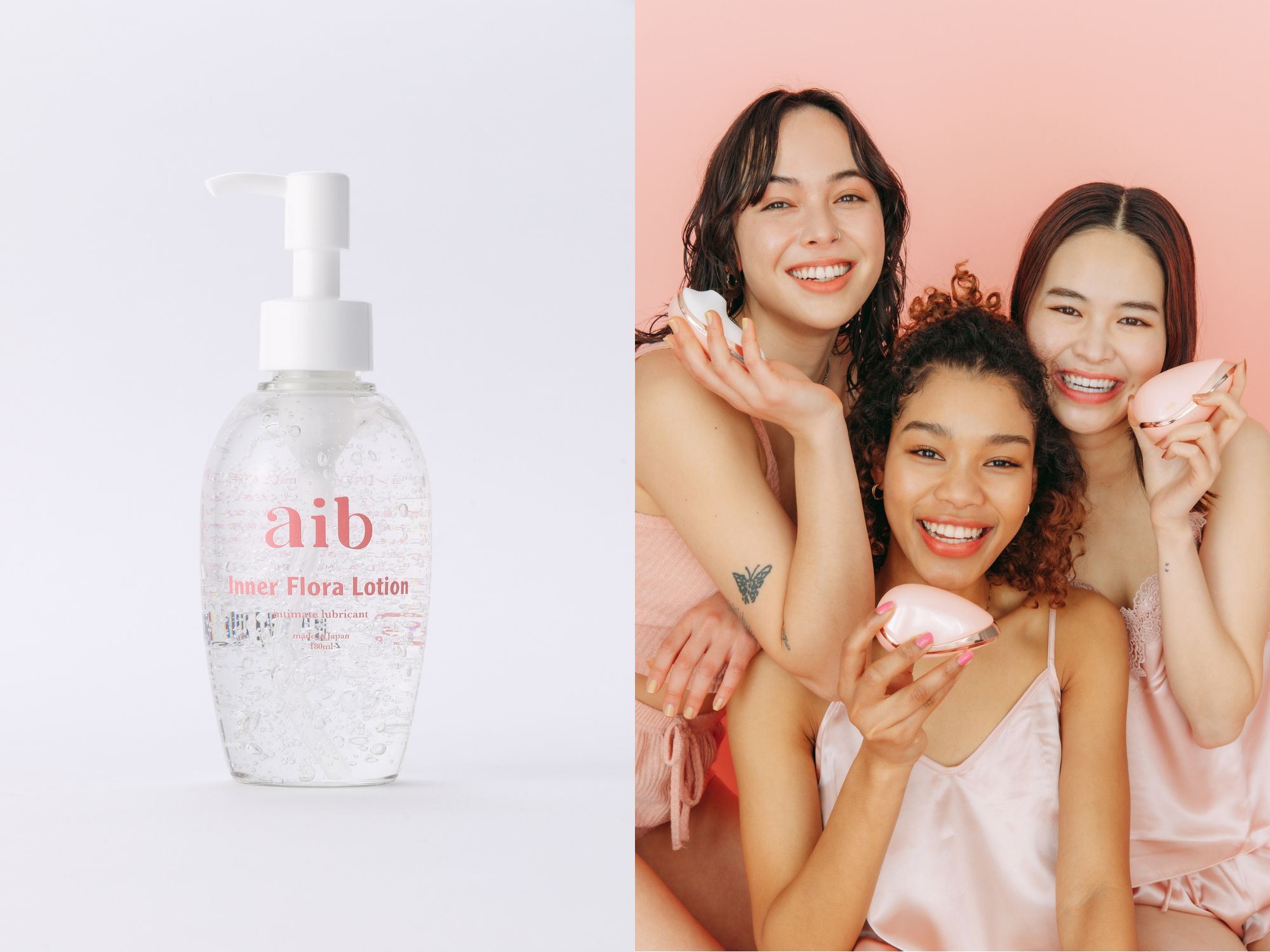 日本初(※1)！乳酸菌由来成分配合の潤滑ローションInner flora lotion発売　6月22日（木）より『aib』公式ECサイトにて