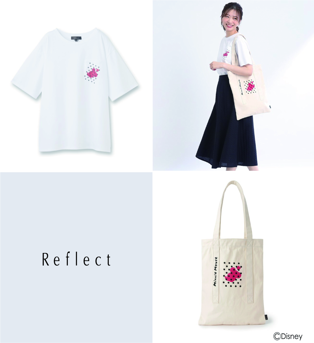 Reflect（リフレクト） 「ミニーマウス」のオリジナルアイテムを 7月26日(水)より発売