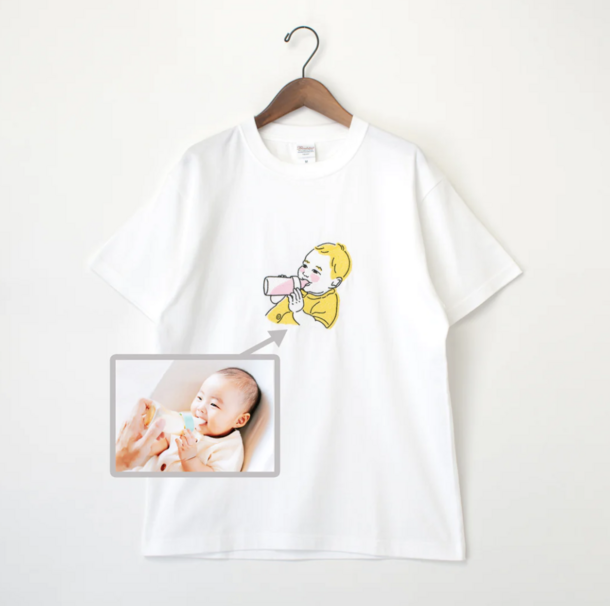 子どもの絵を刺繍Tシャツにする「クレヨンパラダイス」に新サービス誕生！～思い出の写真を、アートな刺繍に～