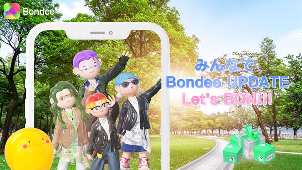 メタバースSNS『Bondee』にAR機能が新登場！12月9日(土)～BALLPARK FANTASIA 2023にてBondeeブースを出展