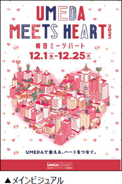 「UMEDA MEETS HEART（ウメダ ミーツ ハート） 2023」 詳細内容が決定！