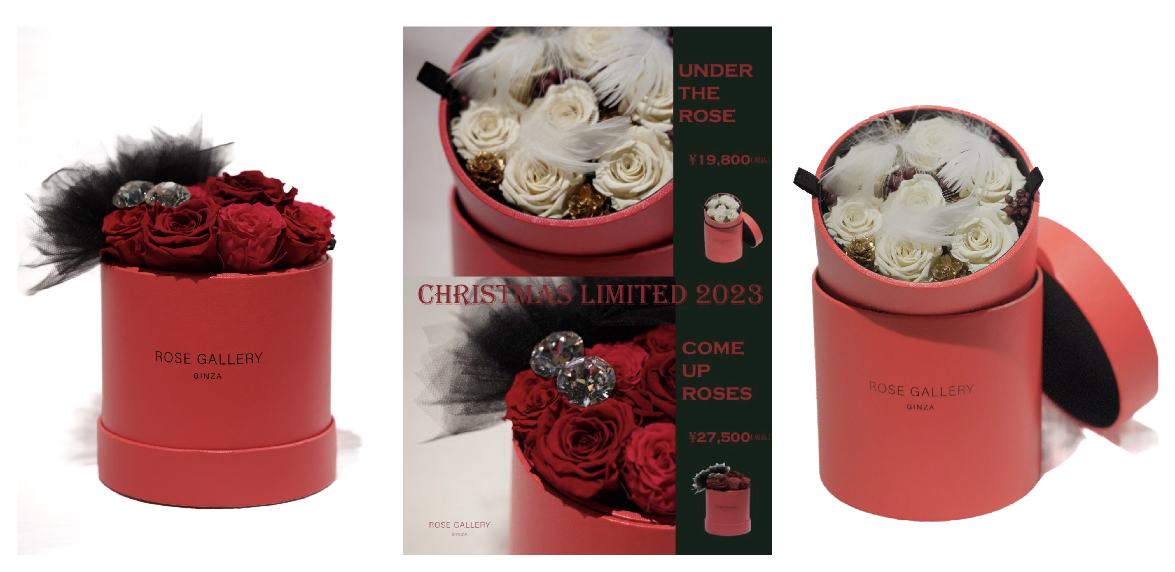 ROSE GALLERY 2023 CHRISTMAS LIMITED発売