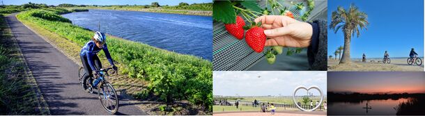 空も、海も、川も美しい！早春の九十九里エリアを駆け抜けるサイクルトリップ