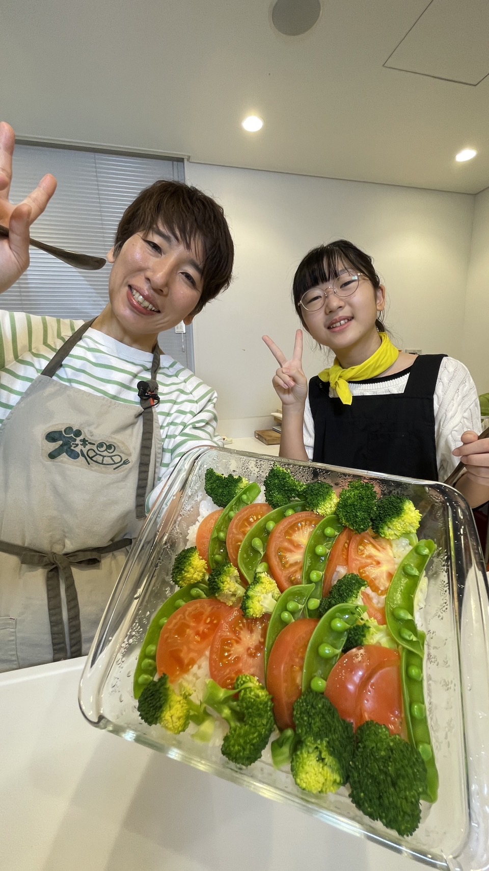 野菜メニューコンクールを受賞した小学生が、野菜ソムリエと一緒に受賞作品を作ってみた【山口県周南市】