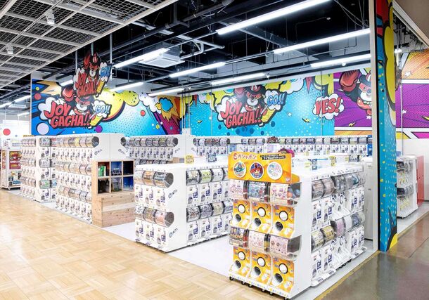 カプセルトイプレイゾーン「JOYGACHA(ジョイガチャ)」　2024年4月6日(土)　ジョイフル本田 千葉ニュータウン店にオープン！