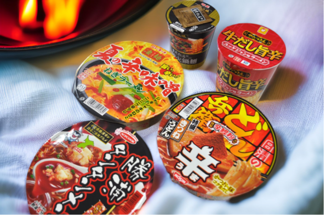 【カップ麺5種比較】暑い夏には辛いものが食べたくなる！ カップ麺の新商品を食べ比べてみた！