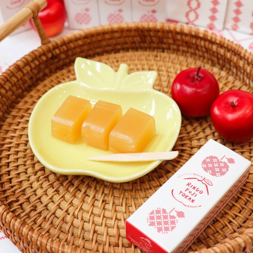 FOOD PROFESSIONAL AWARDで最高ランク三つ星を受賞！青森県産ふじりんご果汁たっぷりの「RINGO FUJI YOKAN」ふじさき食彩テラスオンラインショップで販売開始