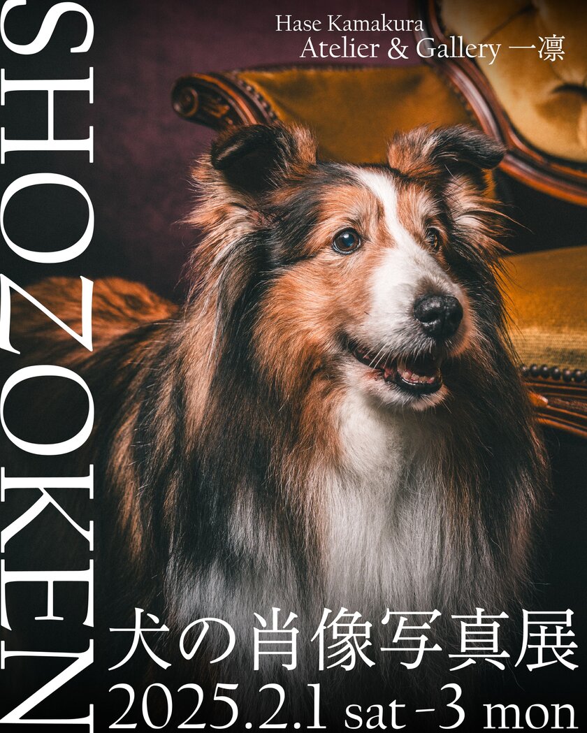 愛犬の写真をアートへと昇華　かけがえのない瞬間を収めた「犬の肖像美術写真展」とフォトグラファー・小林能伊氏の「アーティストトーク」を鎌倉・長谷【Atelier & Gallery一凛】にて2月に開催