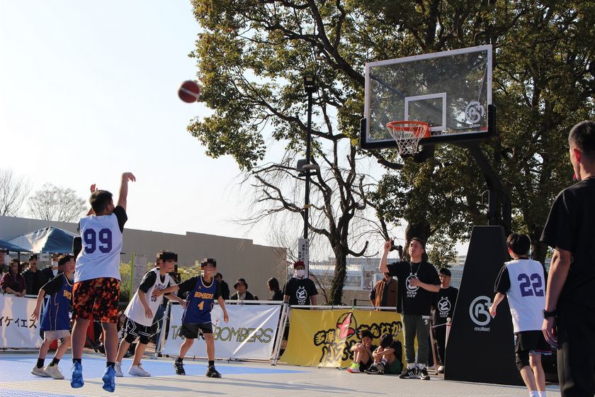 <開催報告> まちのどまんなかでバスケ!?多摩市が「多摩センタースプリングフェスタ SPORTS DAY」を3月22日(土)、23日(日)に開催!