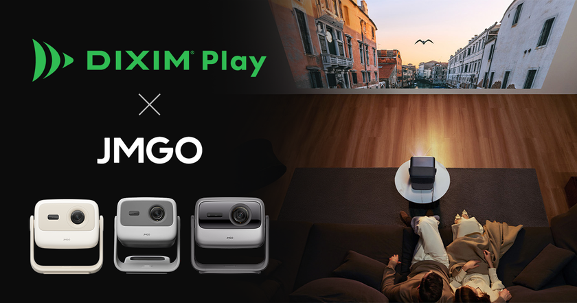 テレビ番組視聴アプリ「DiXiM Play」、Google TV搭載プロジェクター「JMGO N1Sシリーズ」の最新3機種に対応